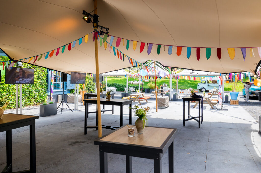Stretch tent bij Lunetten | Fort Voordorp