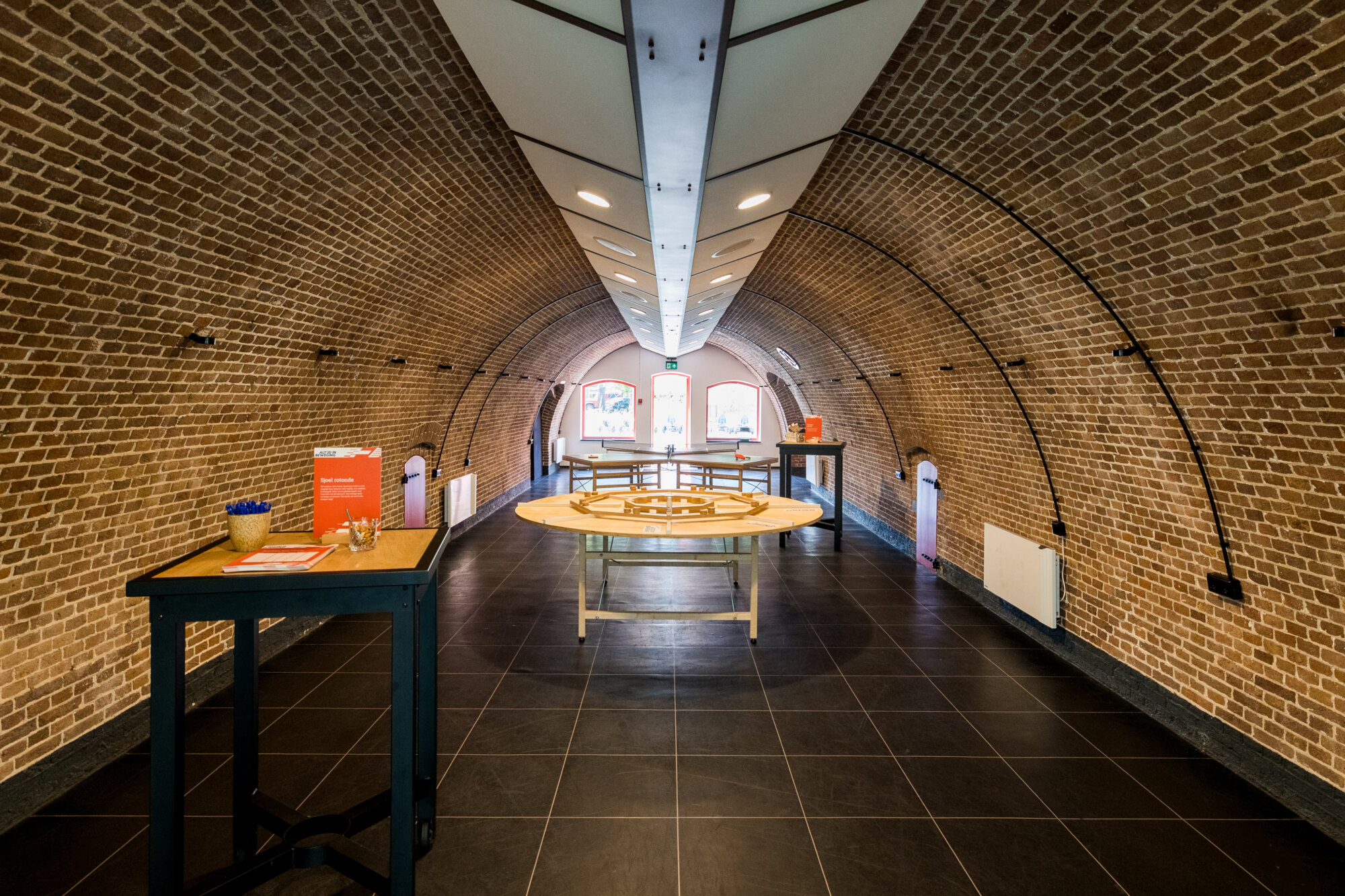 Gewelf met teambuilding spellen | Fort Voordorp
