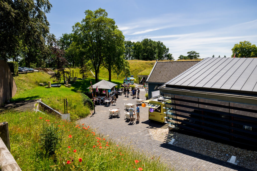 Terras bij Linie | Fort Voordorp