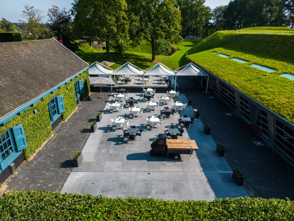 Terras bij Lunetten | Fort Voordorp